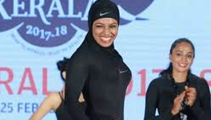 পুরস্কার জিতলেন হিজাবি বডিবিল্ডার মাজিজিয়া