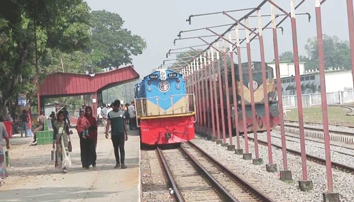 পঞ্চগড় থেকে সরাসরি ঢাকার ট্রেন চলাচল শুরু
