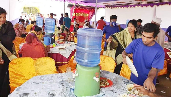বানিয়াচংয়ে বিয়ে বাড়িতে গণজমায়েত করায় অর্থদণ্ড