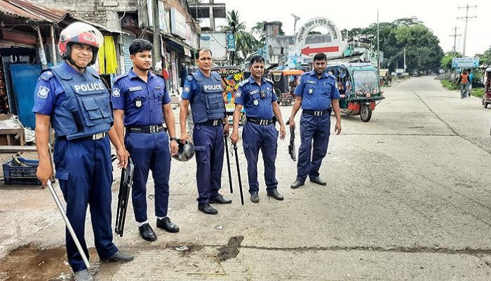 সুনামগঞ্জের ধর্মপাশা উপজেলায় ১৪৪ ধারা