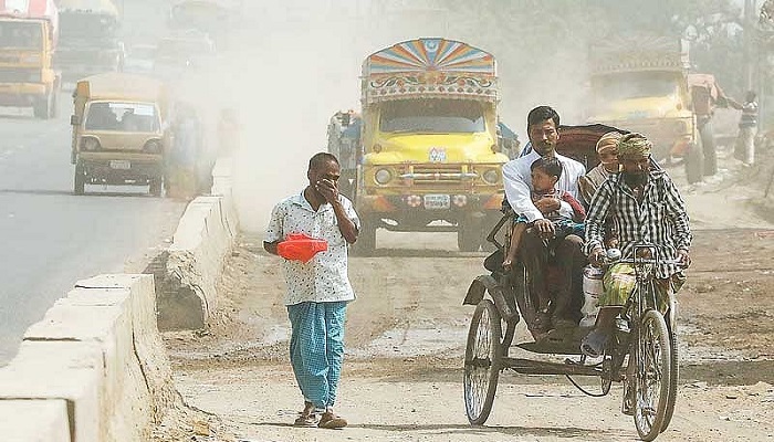 আজও রাজধানীর বায়ু ‘অস্বাস্থ্যকর’