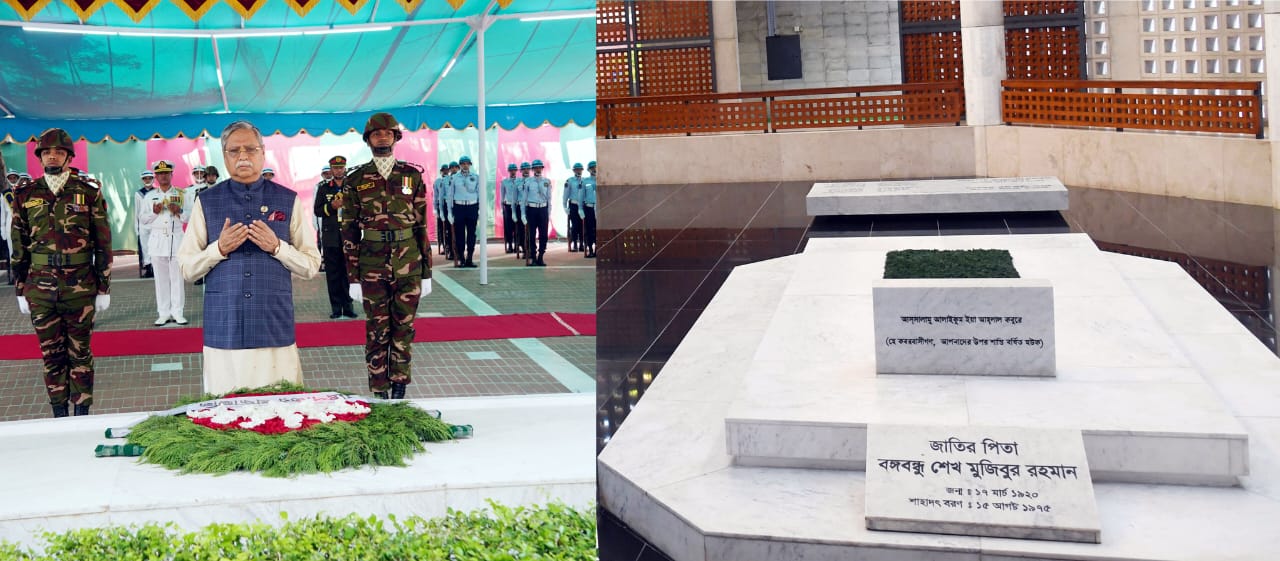 বঙ্গবন্ধুর সমাধিস্থল টুঙ্গিপাড়া আজ তীর্থস্থানে পরিণত হয়েছে