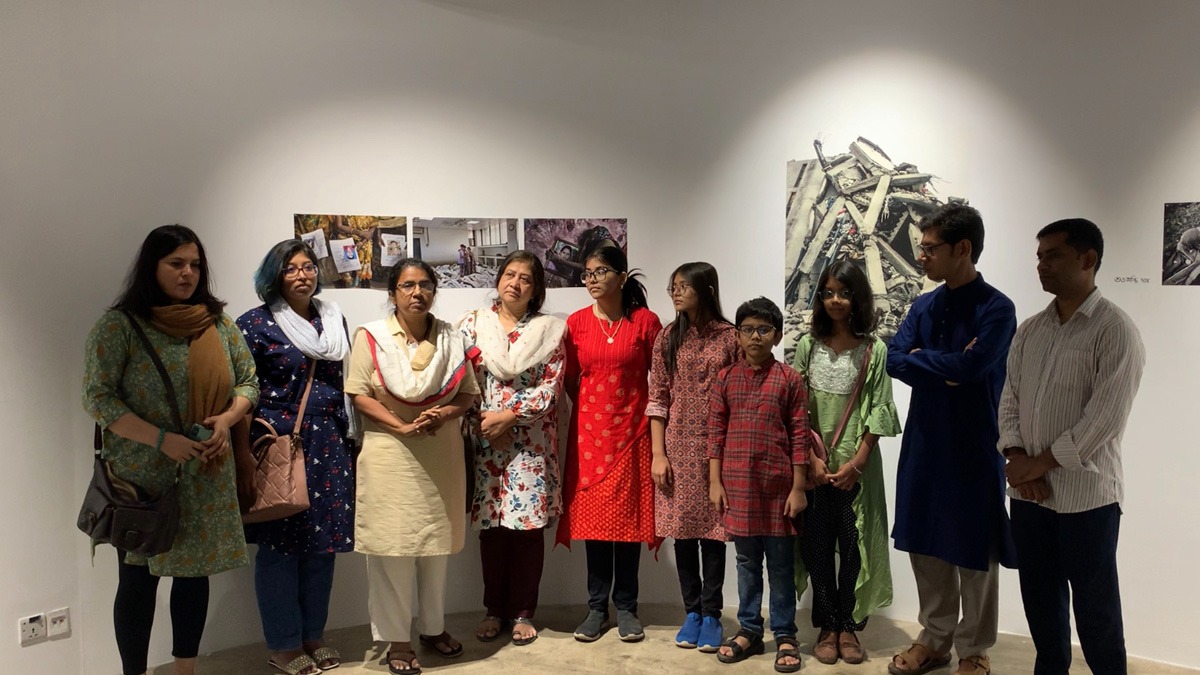 দৃক গ্যালারিতে আজ শেষ হলো প্রদর্শনী