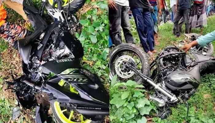 তেঁতুলিয়ায় মোটরসাইকেলের ত্রিমুখী সংঘর্ষ, নিহত ১