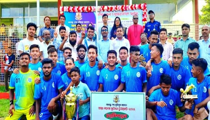 বাইশারীকে ১-০ গোলে হারিয়ে লামা সরকারি মাতামুহুরীর জয়