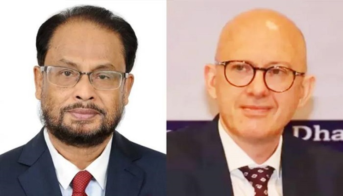 জিএম কাদেরের সঙ্গে ইইউ রাষ্ট্রদূতের বৈঠক