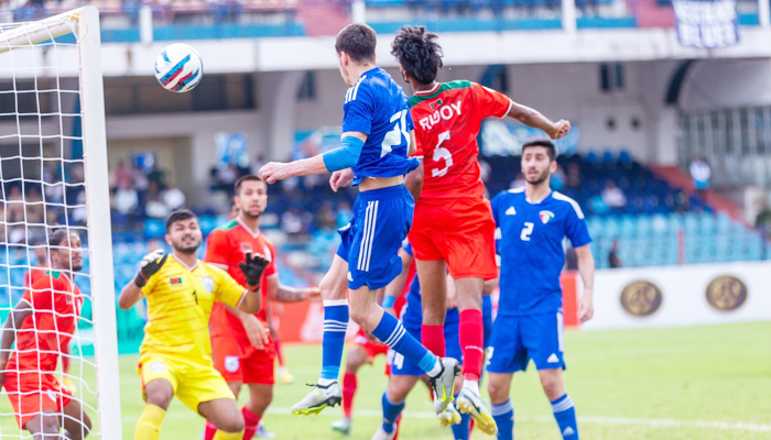কুয়েতের বিপক্ষে লড়াই করে হারল জামালরা