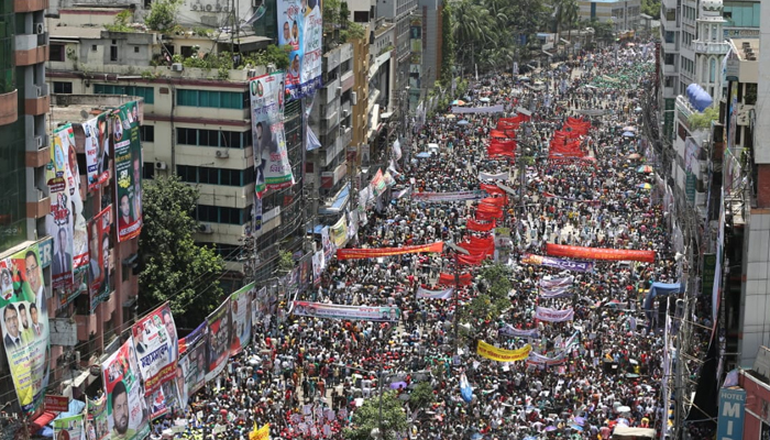 বিএনপির মহাসমাবেশ শুরু