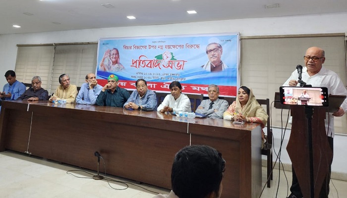 অনির্বাাচিত সরকার আনার ষড়যন্ত্র হচ্ছে