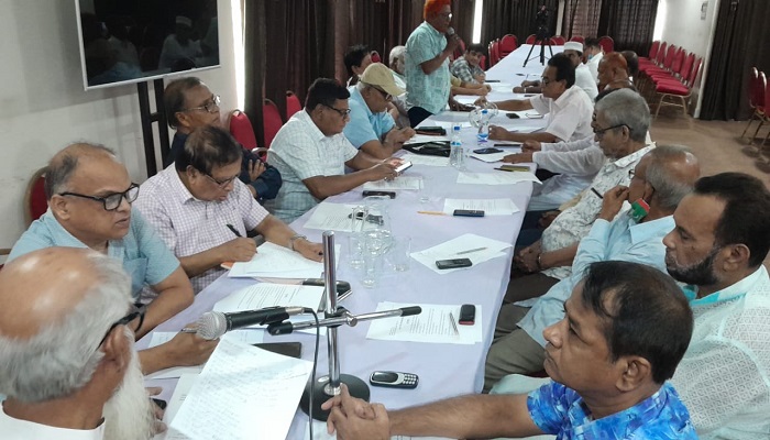 জাকের পার্টির জাতীয় স্থায়ী কমিটির সভা অনুষ্ঠিত