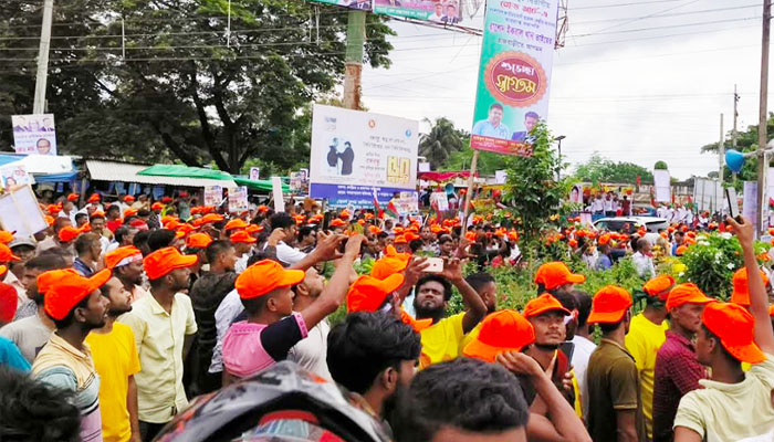 ফরিদপুরের অভিমুখে বিএনপির রোডমার্চ