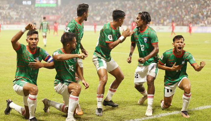 মালদ্বীপকে হারিয়ে বিশ্বকাপ বাছাইয়ে দ্বিতীয়পর্বে বাংলাদেশ