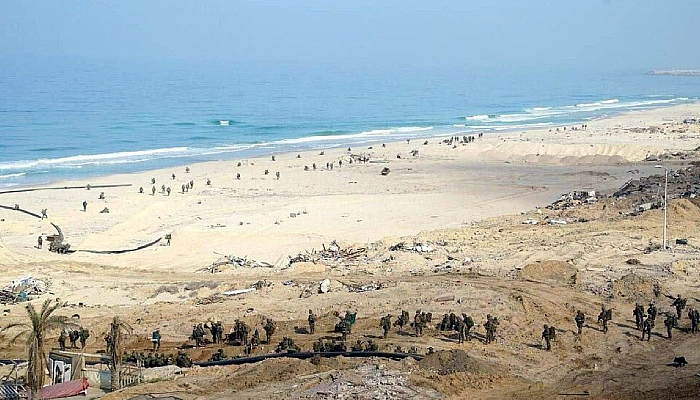 গাজায় সুড়ঙ্গে পানি ঢালা শুরু করেছে ইসরায়েল