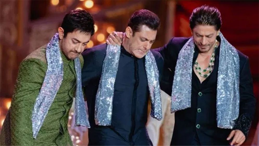 এক ছবিতে তিন 'খান' সুপারস্টার!