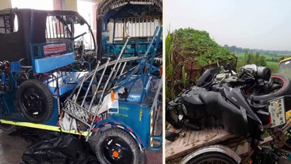 সড়ক দুর্ঘটনায় একই পরিবারের ৩ জনসহ নিহত ৪