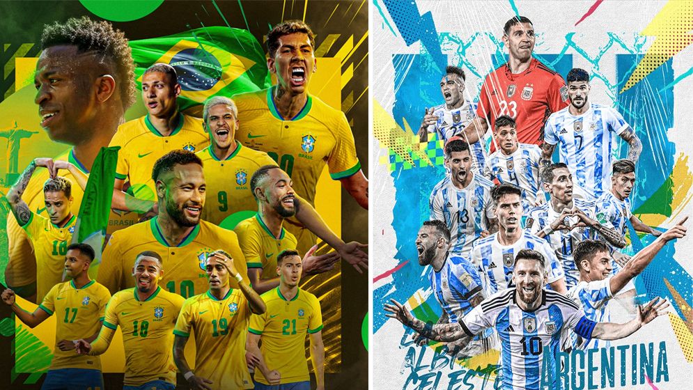 শীর্ষে ব্রাজিলিয়ানরা, আর্জেন্টাইনরা কোথায়!