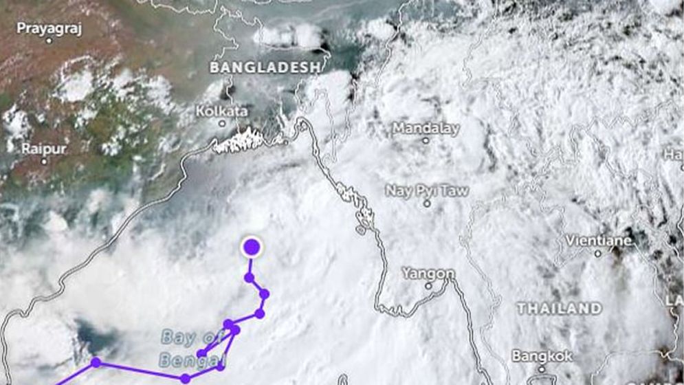 ঘূর্ণিঝড় রেমাল: ভারতের চার রাজ্যে রেড অ্যালার্ট জারি