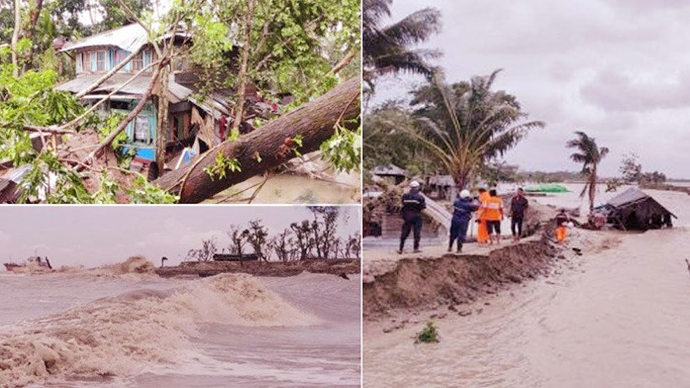 প্রলয়ঙ্করী ঘূর্ণিঝড় রেমাল তাণ্ডবে নিহত বেড়ে ১০