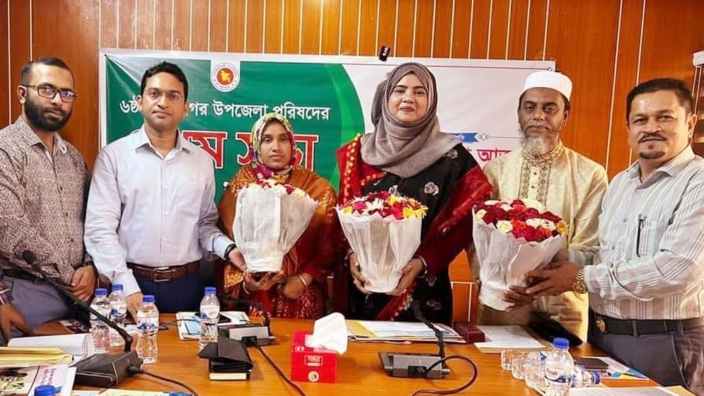 নাসিরনগরে নবনির্বাচিত উপজেলা চেয়ারম্যানদের প্রথম সভা অনুষ্ঠিত