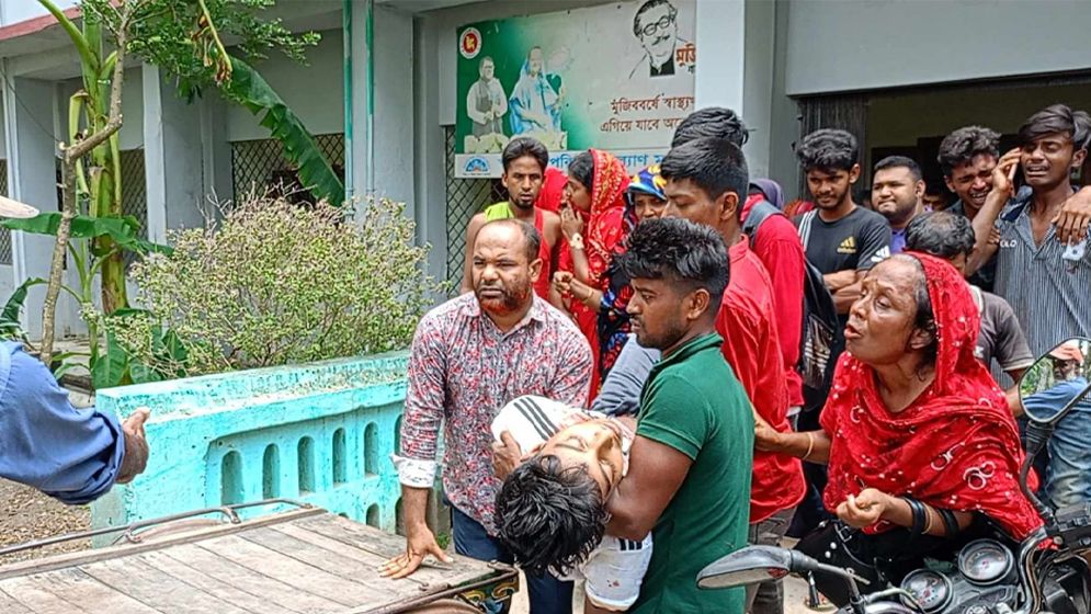 তালায় জামগাছ থেকে পড়ে কলেজ ছাত্রের মৃত্যু
