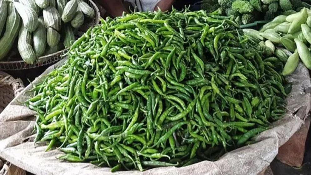 কাঁচা মরিচের কেজি এখন ৪০০ টাকা