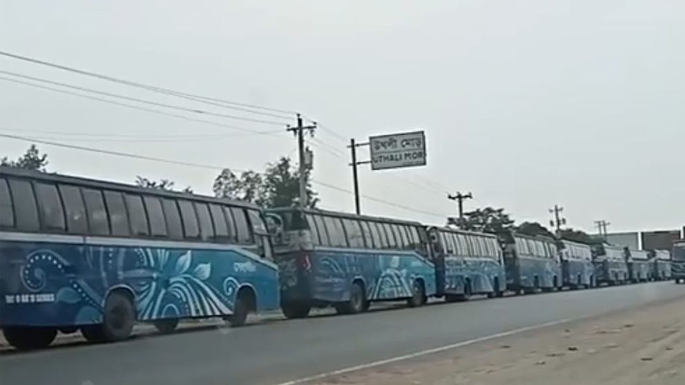 মানিকগঞ্জে পরিবহন ভাড়ায় নৈরাজ্য