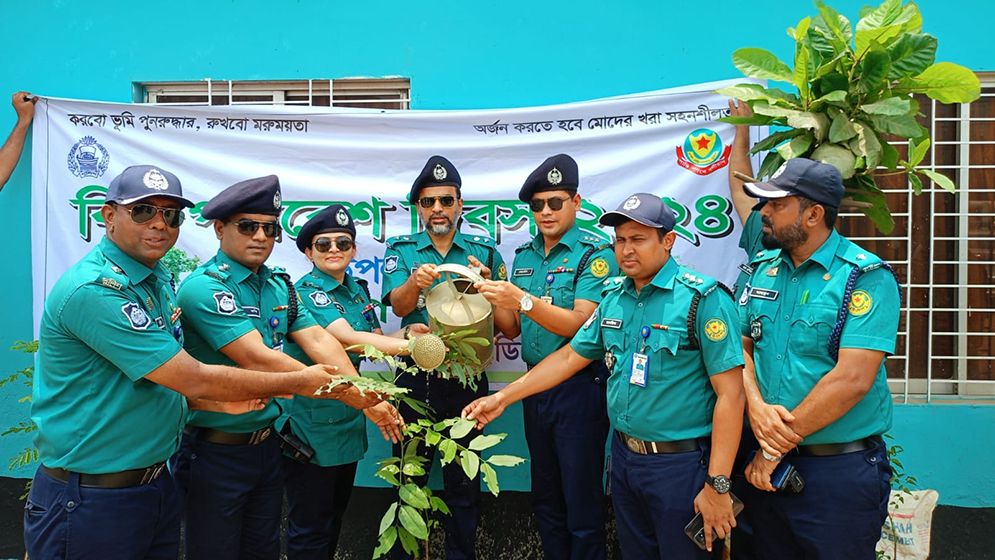 ট্রাফিক ওয়ারী বিভাগের বিশ্ব পরিবেশ দিবস উদযাপন