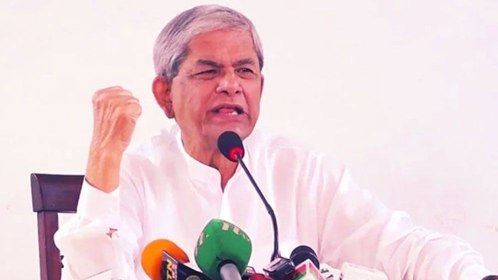 শিক্ষার্থীদের ওপর ছাত্রলীগের হামলার কারণ জানালেন মির্জা ফখরুল