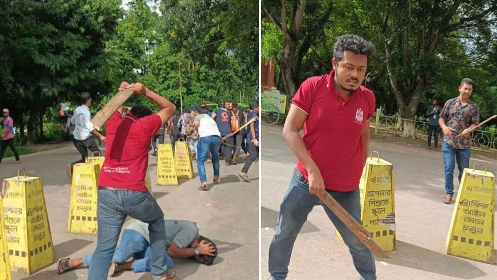 হামলায় জড়িতদের আবাসিক হলে ঢুকতে না দেয়ার ঘোষণা
