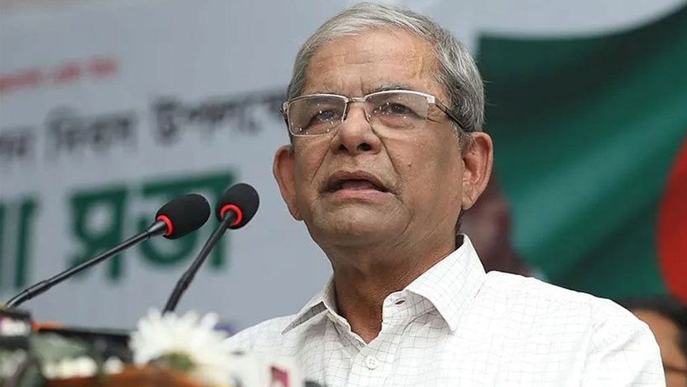 কখন নির্বাচন দেবে অন্তর্বর্তী সরকার, জানালেন মির্জা ফখরুল