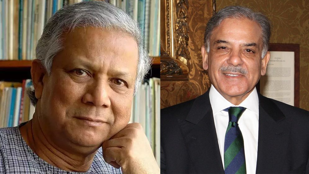 সহযোগিতার প্রস্তাব দিয়ে ইউনূসকে পাকিস্তানের প্রধানমন্ত্রীর চিঠি