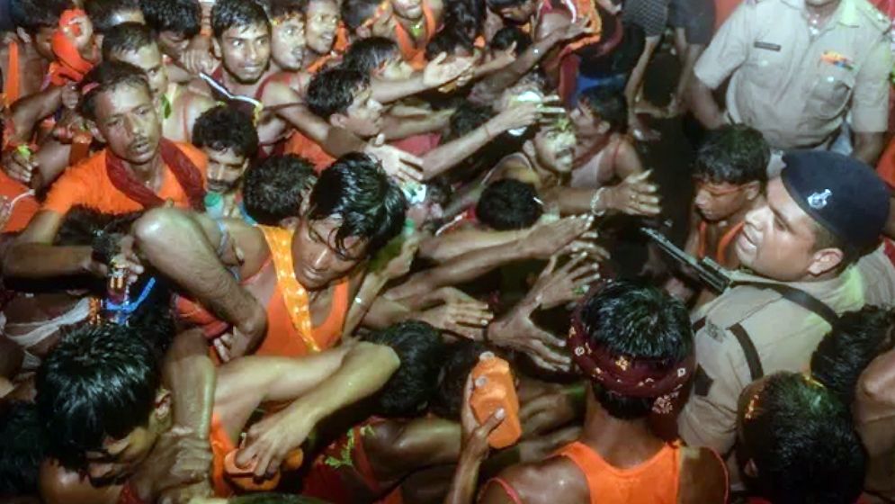 মন্দিরে পদপিষ্ট, ৭ পুণ্যার্থীর মৃত্যু