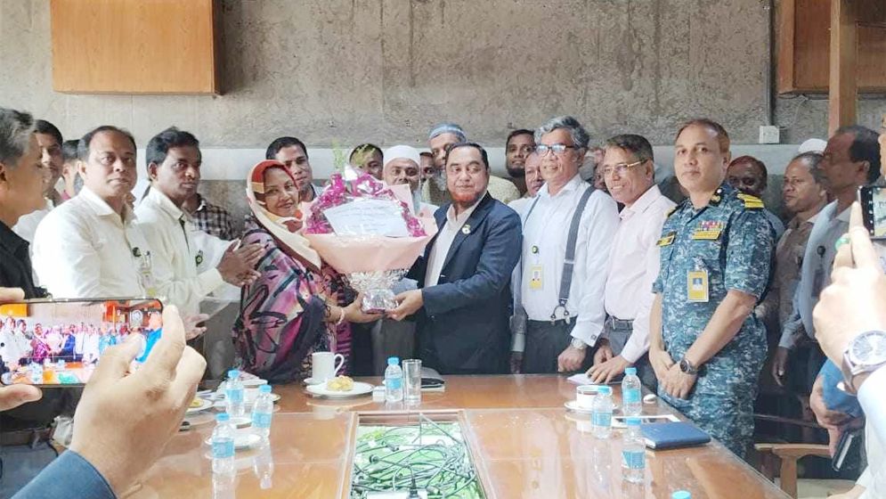 যোগদান করলেন জাতীয় সংসদের নতুন সচিব আনোয়ার উল্যাহ