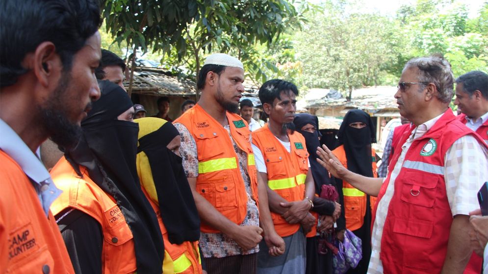 বাস্তুচ্যুত রাখাইনদের জন্য মানবিক সহায়তা অব্যাহত থাকবে: রেড ক্রিসেন্ট চেয়ারম্যান
