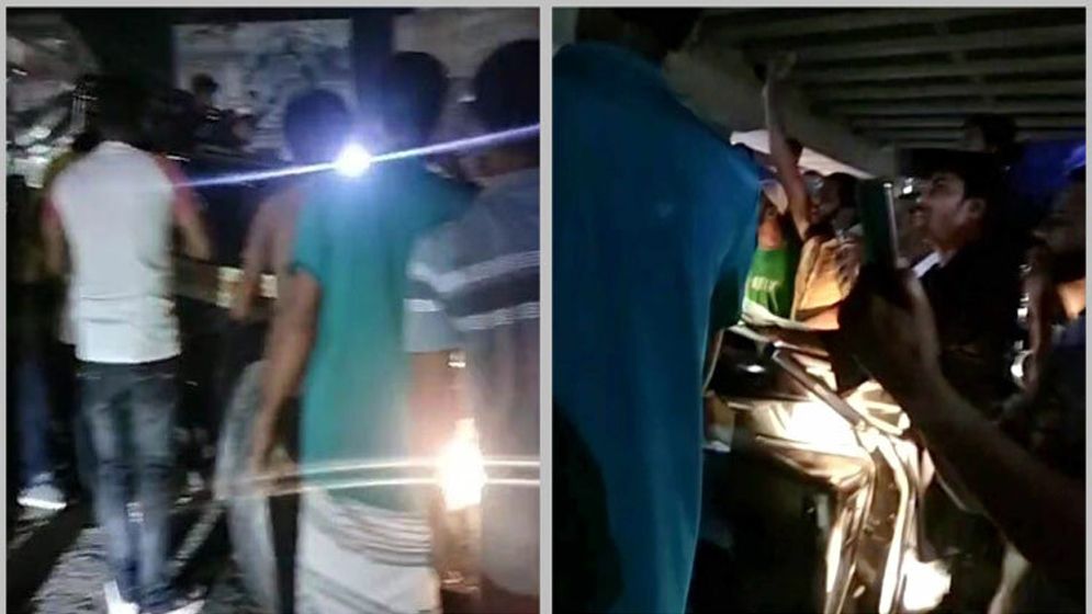 র্যাবের গাড়ি থেকে আ’লীগ নেতাকে ‘ছিনিয়ে নিলো’ বিএনপি নেতারা