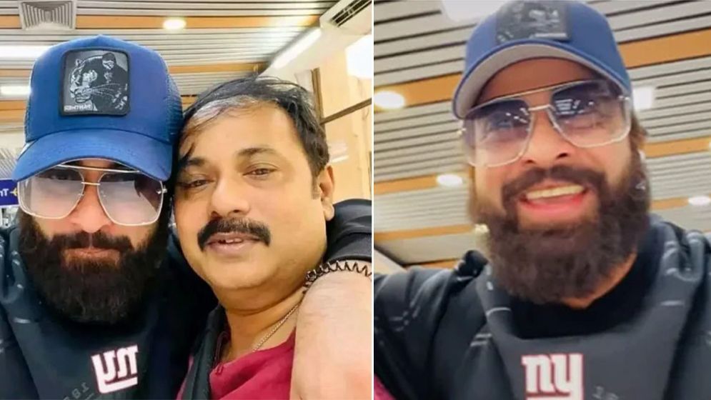 নতুন লুকে ধরা দিলেন শাকিব খান