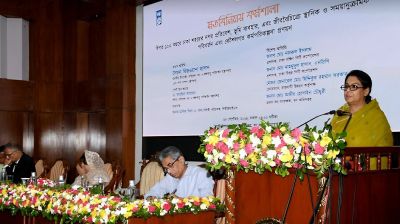 ঢাকার খাল দিয়ে ব্লু নেটওয়ার্ক তৈরির পরিকল্পনা করছে সরকার: সৈয়দা রিজওয়ানা