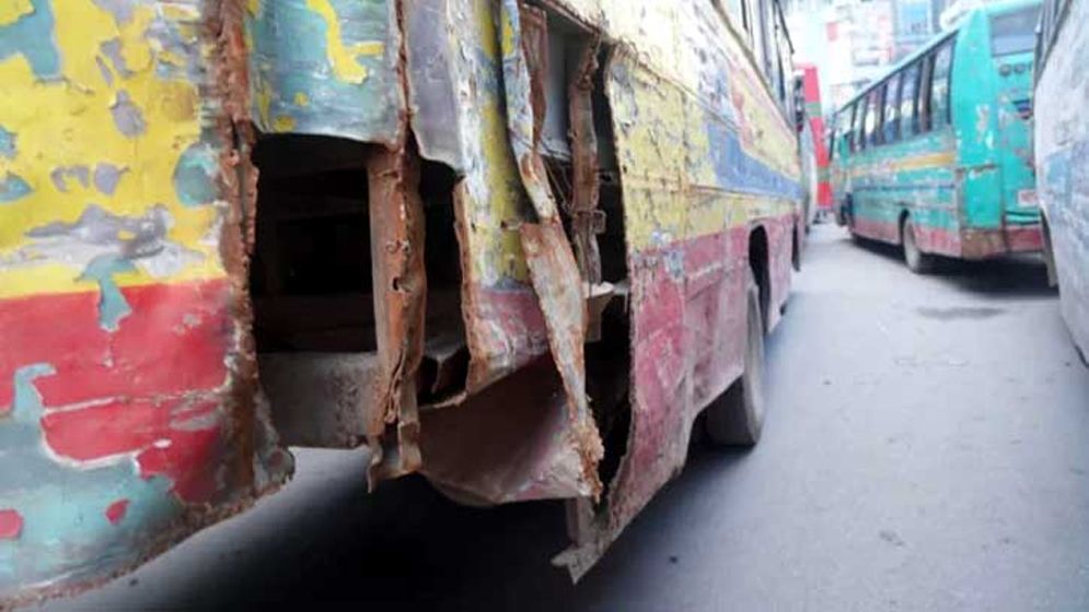 ২০ বছরের পুরোনা বাস, মিনিবাস প্রত্যাহারে বিআরটিএকে চিঠি