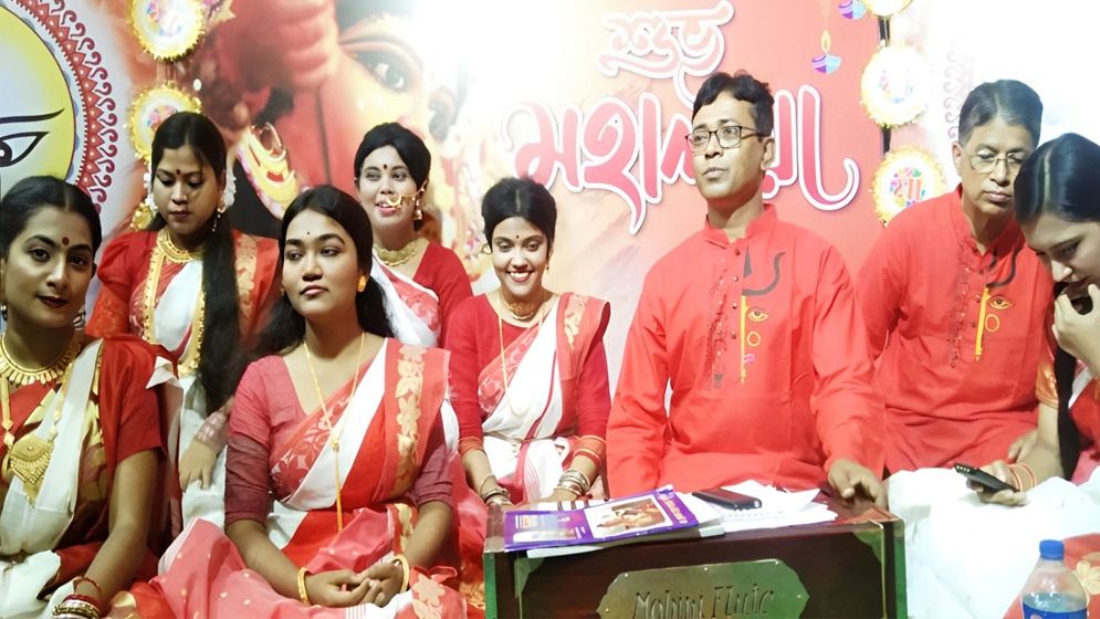 শুভ মহালয়ার মাধ্যমে দেবী দুর্গাকে আহবান
