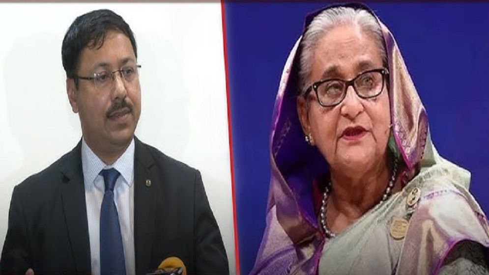 শেখ হাসিনাকে ফেরাতে এখনো কোনো আবেদন আসেনি: পররাষ্ট্র মুখপাত্র