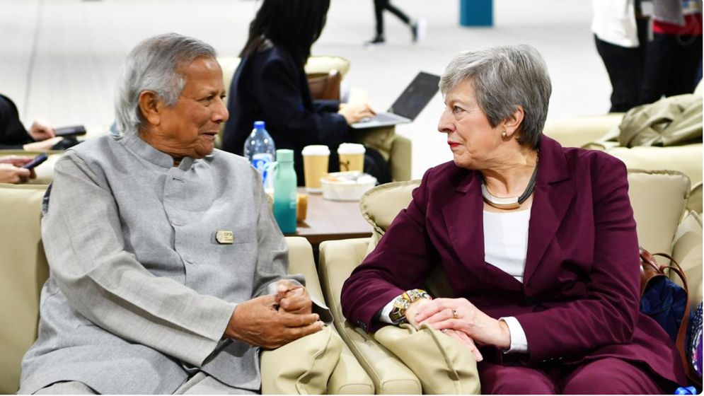 সাবেক ব্রিটিশ প্রধানমন্ত্রী থেরেসা মে’র সঙ্গে প্রধান উপদেষ্টার বৈঠক, যে আলাপ হলো