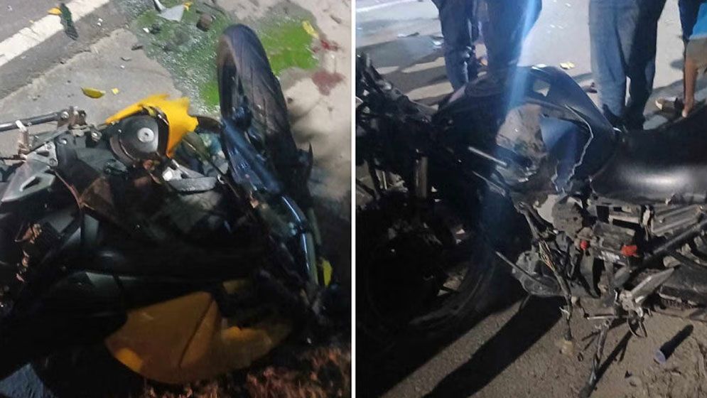 দুই মোটরসাইকেলের মুখোমুখি সংঘর্ষে নিহত ৪