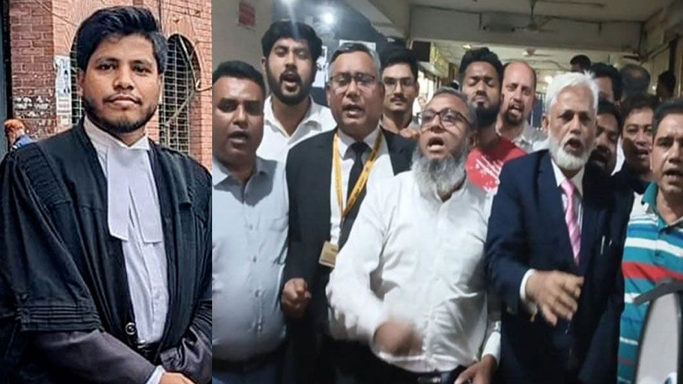 আইনজীবী নিহতের ঘটনায় বিক্ষোভ, আদালতসহ সব অচল করে দেয়ার হুঁশিয়ারি