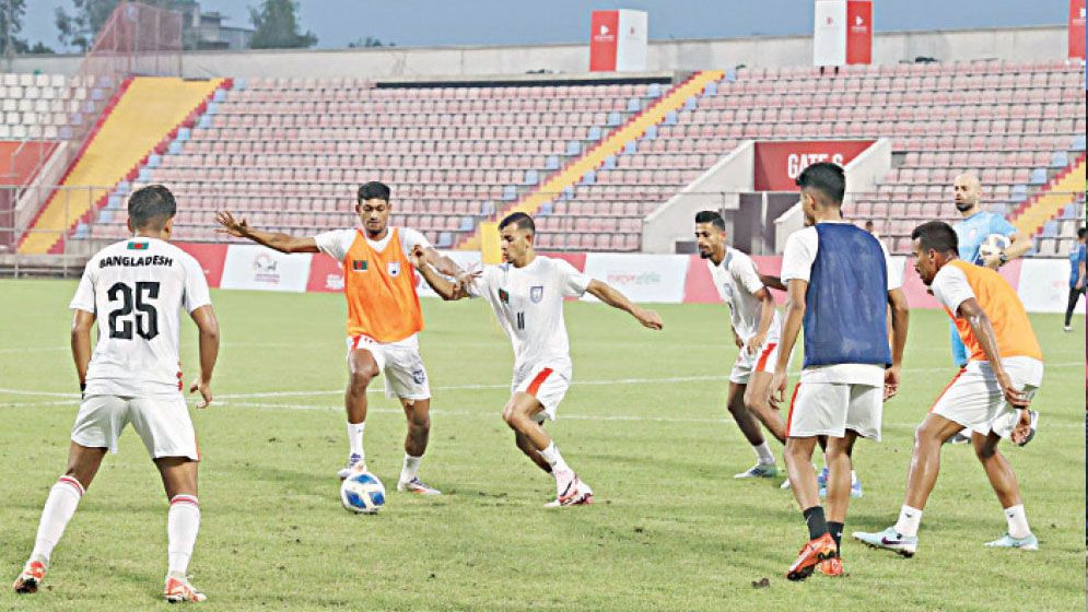 মালদ্বীপের বিপক্ষে তপুদের একমাত্র টার্গেট জয়