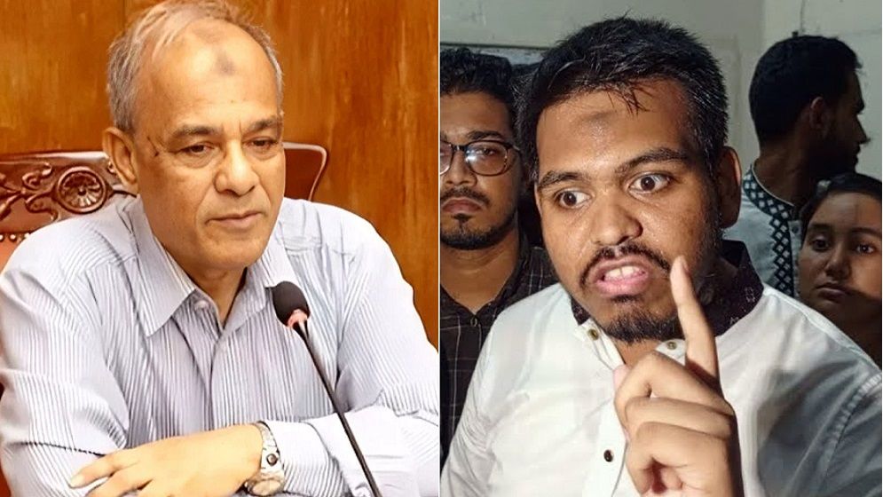 স্বরাষ্ট্র উপদেষ্টার কঠোর সমালোচনা সমন্বয়ক মাহিন সরকারের