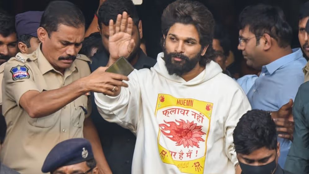 জামিন পেয়েও জেলে রাত কাটালেন আল্লু অর্জুন