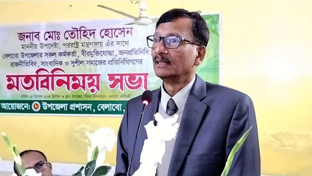 দুই দেশের স্বার্থের ভিত্তিতেই ভারতের সঙ্গে সম্পর্ক : পররাষ্ট্র উপদেষ্টা