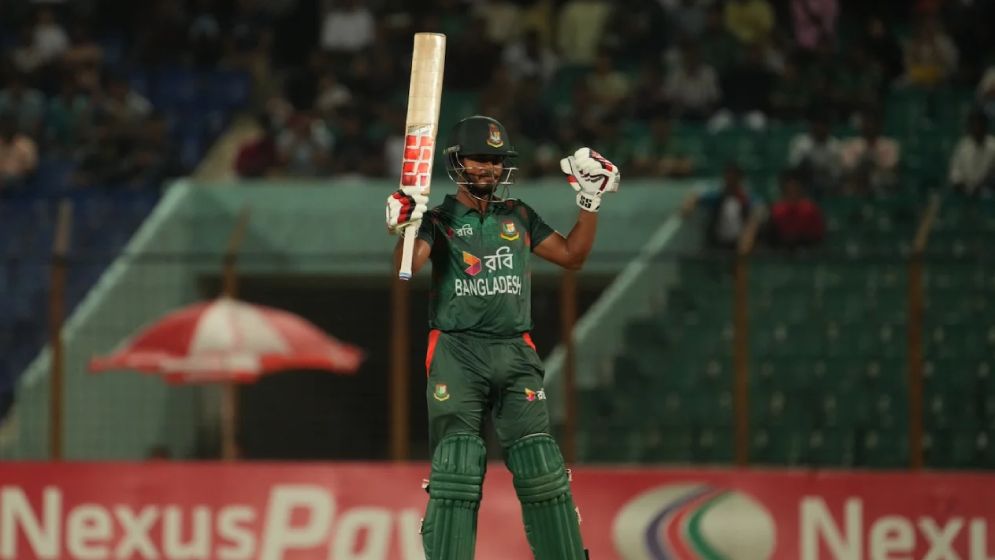 তানজিদের নান্দনিক ফিফটি, শক্ত ভিত্তি পেলো বাংলাদেশ