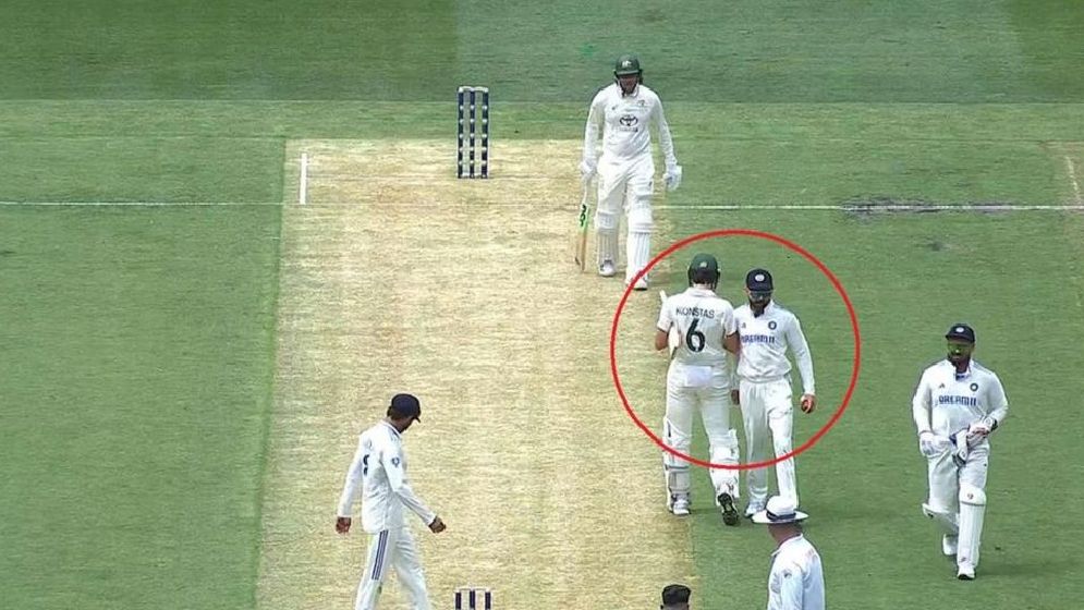 কনস্টাসকে কোহলির ধাক্কা, সমালোচনার ঝড়