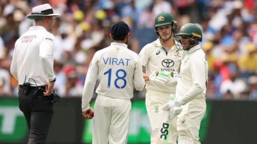 কনস্টাসকে ধাক্কা: বড় দুঃসংবাদ পেলেন কোহলি